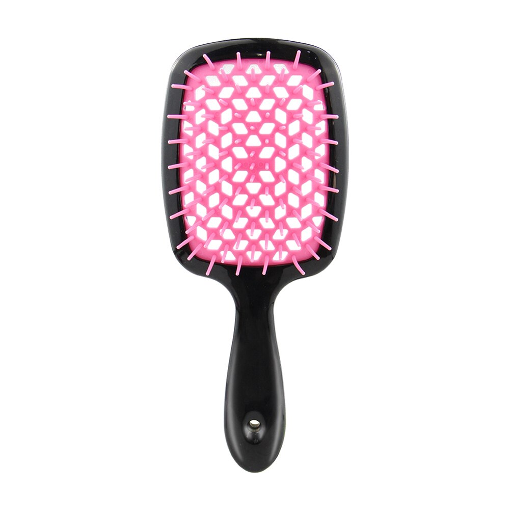 Haar Borstel Haar Massage Kam Anti Statische Anti Tangle Haarborstel Hair Care Salon Kappers Styling Tools Voor Vrouwen: Pink