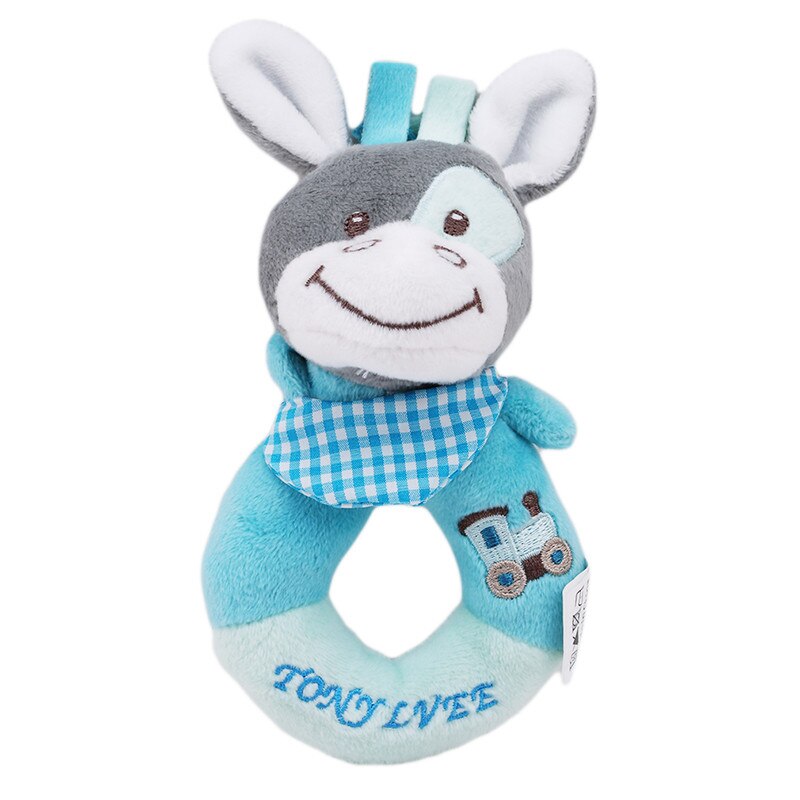 Tier infant plüsch puppe Spielzeug Baby Runde hand klingeln mobile rasseln Nette nützliche intel glatte weiche Kawaii hedgehog welpen