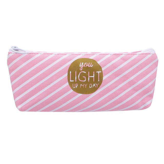 Cartuchera escolar Rosa bonita, bolsa de lápiz de tela, cartuchera de lápices de colores, cartuchera, bolsa escolar para estudiantes, Plumier: Sxie
