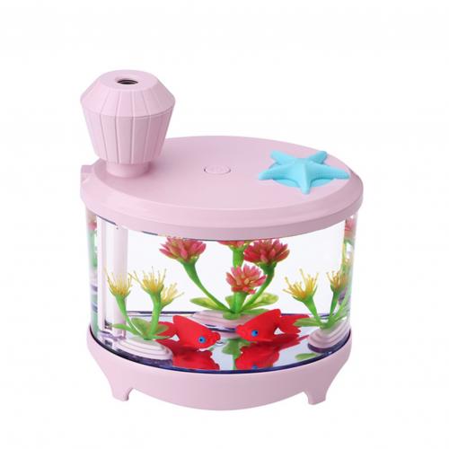 460ml Office Table Ultrasonic USBAroma- Air Humidifier Diffuser LEDNight Light Aromatherapy Humidificador Essential Oil Atomizer: Pink