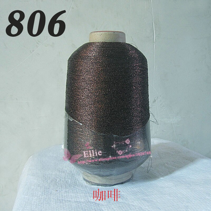 500g*1 piece Golden silk embroidery thread summer style sewing thread yarn for knitting yarn for crochet machine knit yarn zl4: 806