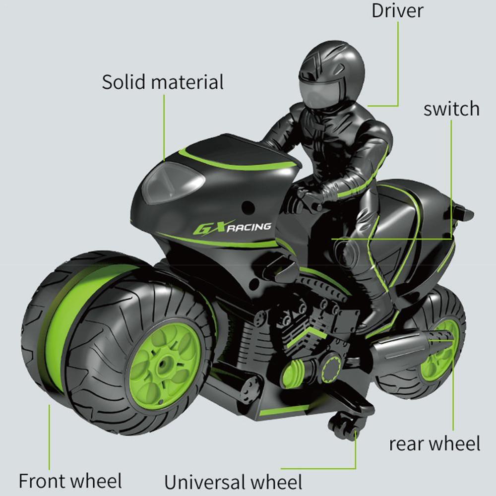 Mini enfants moto électrique télécommande 2.4Ghz 360 rotation dérive haute vitesse escalade moteur jouets