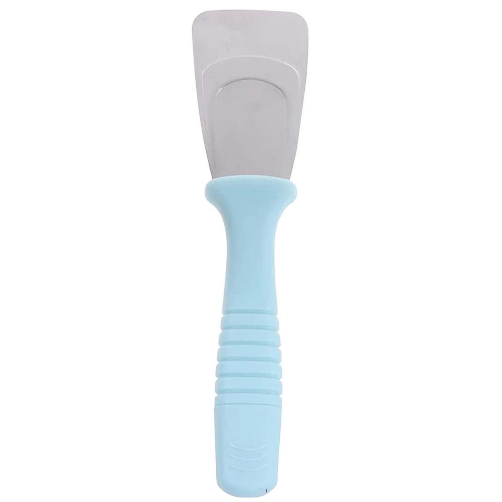 Pala de hielo para refrigerador, raspador de hielo, limpieza de nieve, congelador, pala para escarcha: Blue