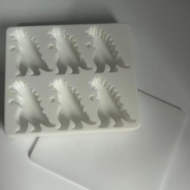 6 Grid Monster Ice Mold Large Silicone Ice Cube Molds Makes Ice Dragon DIY Ice Maker Ice Cube Tray Household Ice Lattice Whiskey