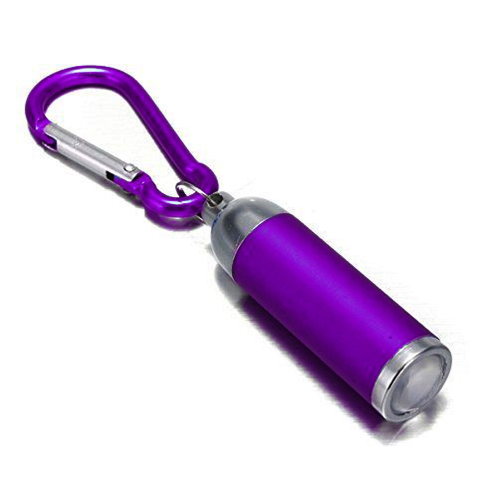 KLEINE Taschenlampe Zu Ultra Helle Mini LED Camping Taschenlampe Taschenlampe Schlüsselanhänger Tragbare Schlüsselbund mit Mikro-licht Z0815: Violett