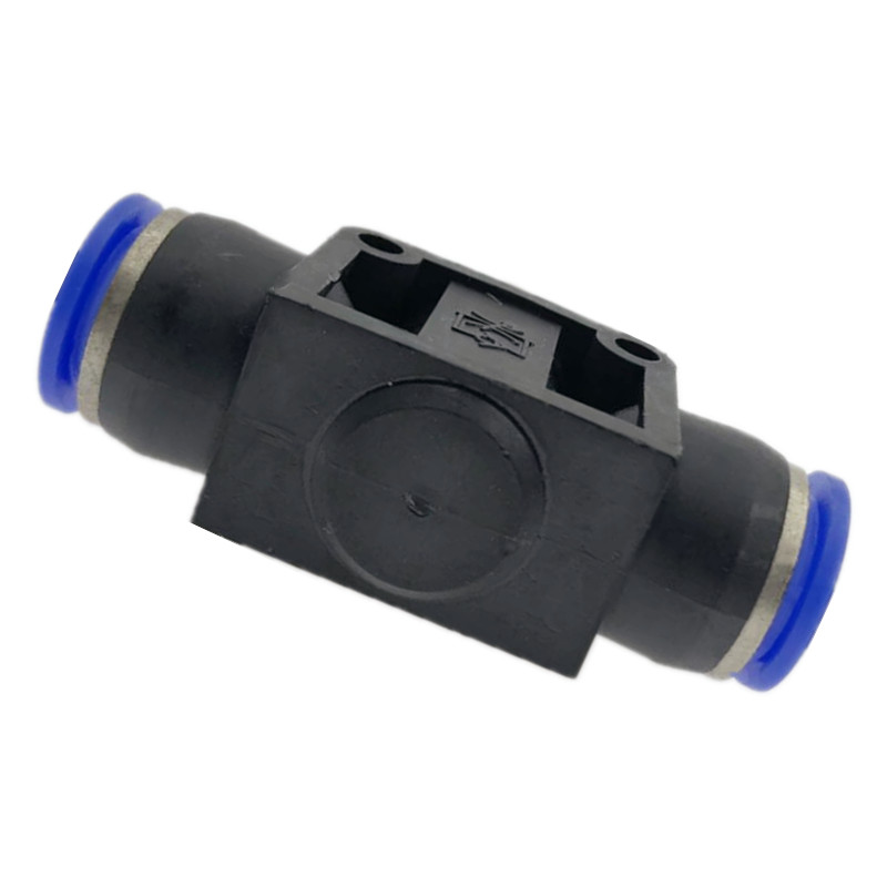 Pneumatic Airflow Regulator 4mm 6mm 8mm 10mm 12mm OD Hose Tube Gas Flow Adjust Valve Connector Fitting Air Speed Control Crane
