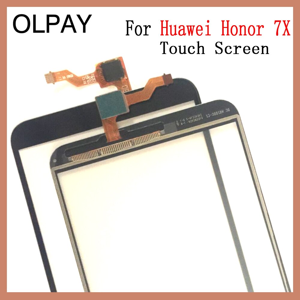 5.93 ''Touch Screen Voor Huawei Honor 7X Touch Screen Glas Digitizer Panel Lens Sensor Glas Tools Gratis Lijm En doekjes