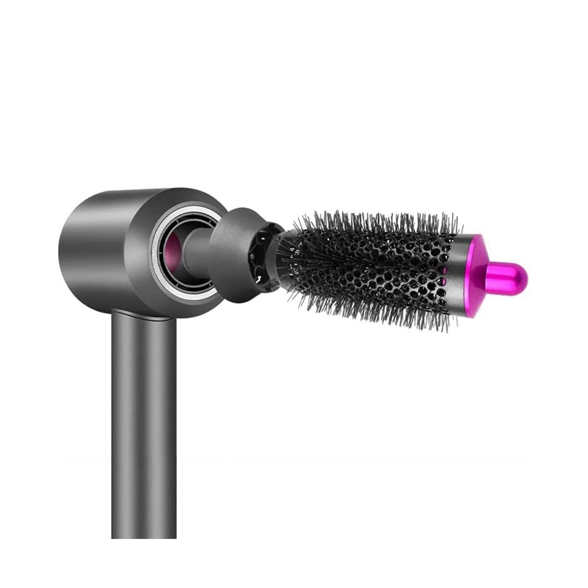 Intervalles Peigne et adaptateur pour Dyson Airwrap Styler, Accessoires pour sèche-cheveux supersonique, Outil pour friser les cheveux, Or et gris