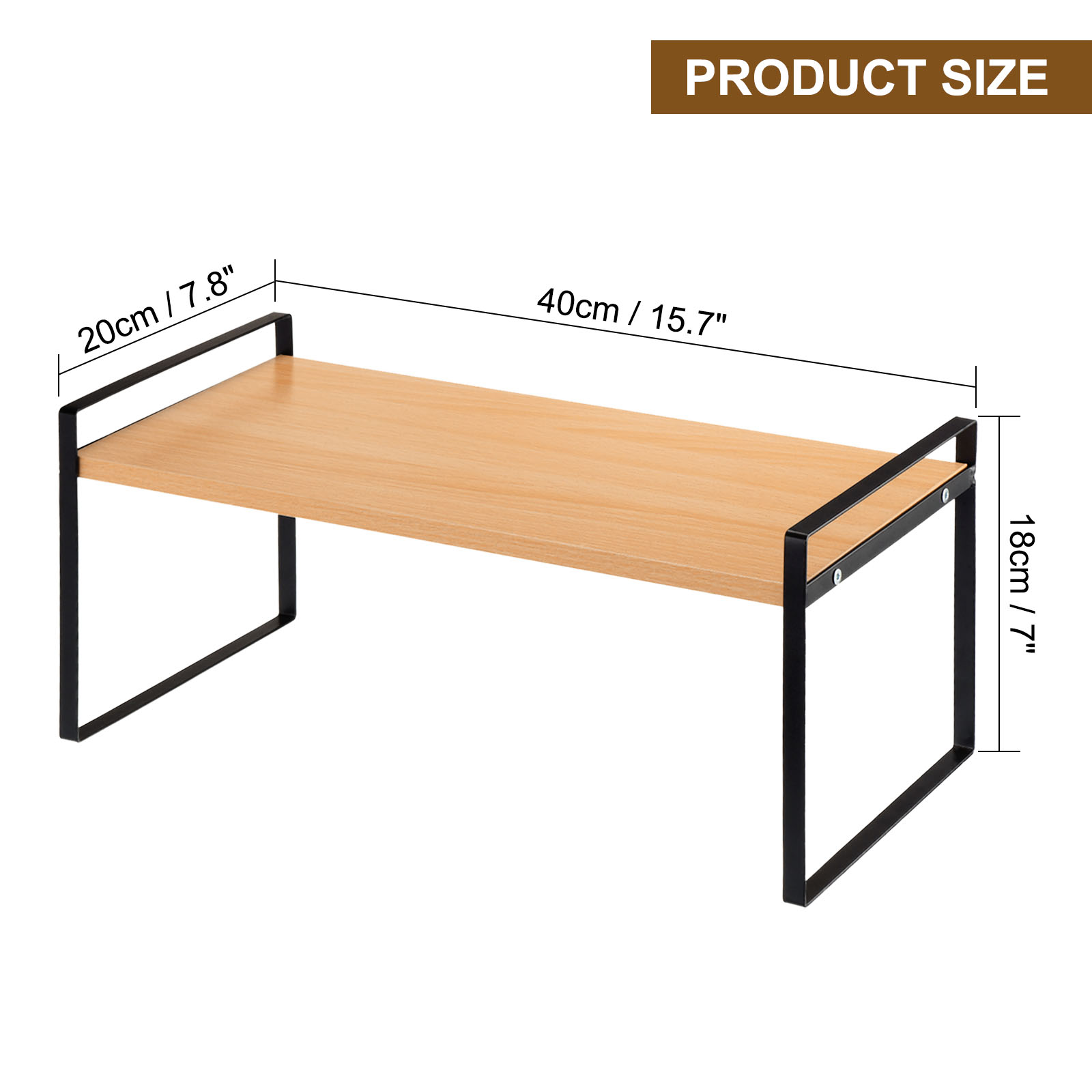 Cabinet Organizer Shelf Retractable Shelf Stackable Sliding Rack Organizer Shelfs for Kitchen Table Cupboard and Pantry Black: DEEP BLUE