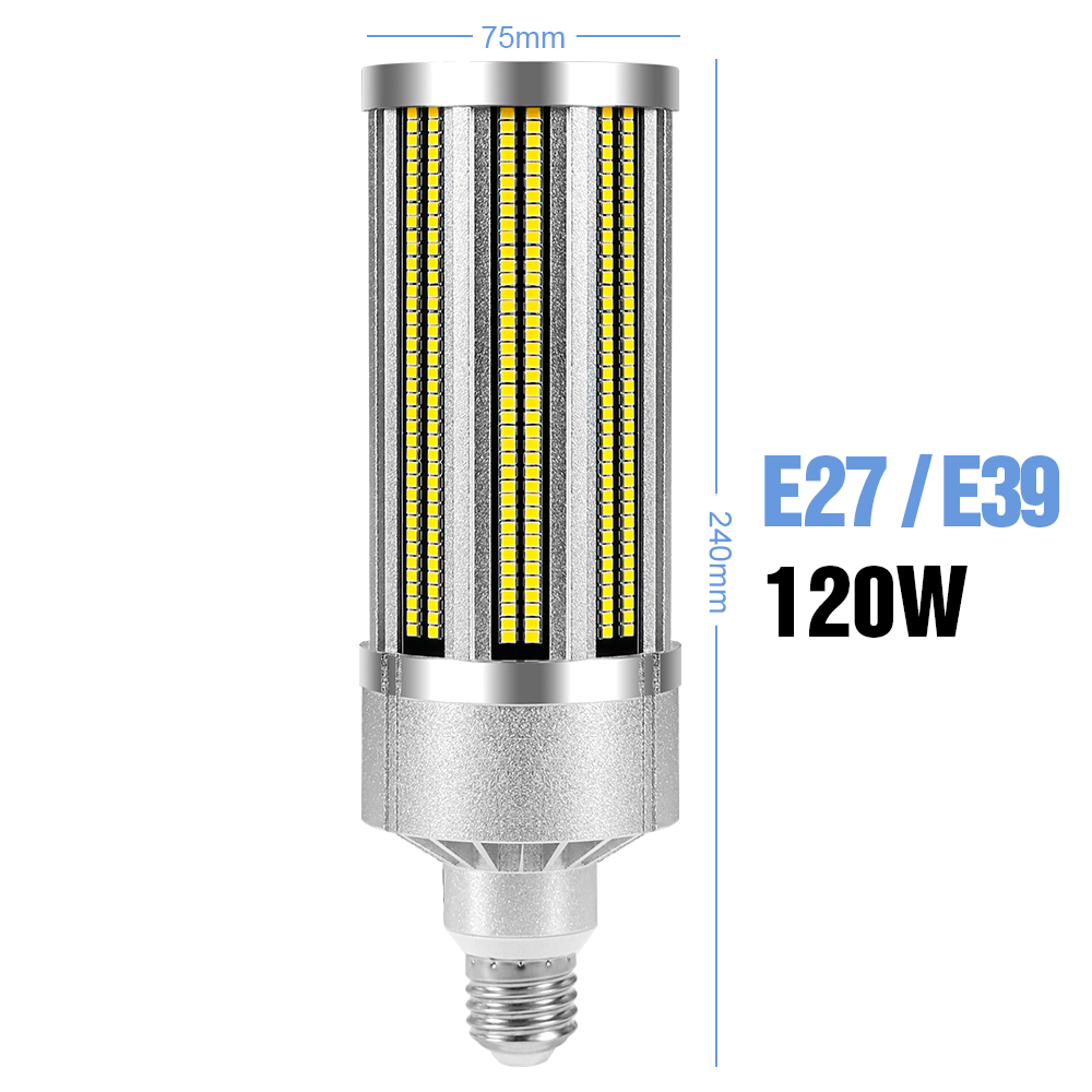 LED Light Bulb E27 Corn Lamp 220V Chandelier Bulb E29 Spotlight LED Ampoule 110V No Flicker Lamp For Home High Power Lighting: Warm White / 2 pcs