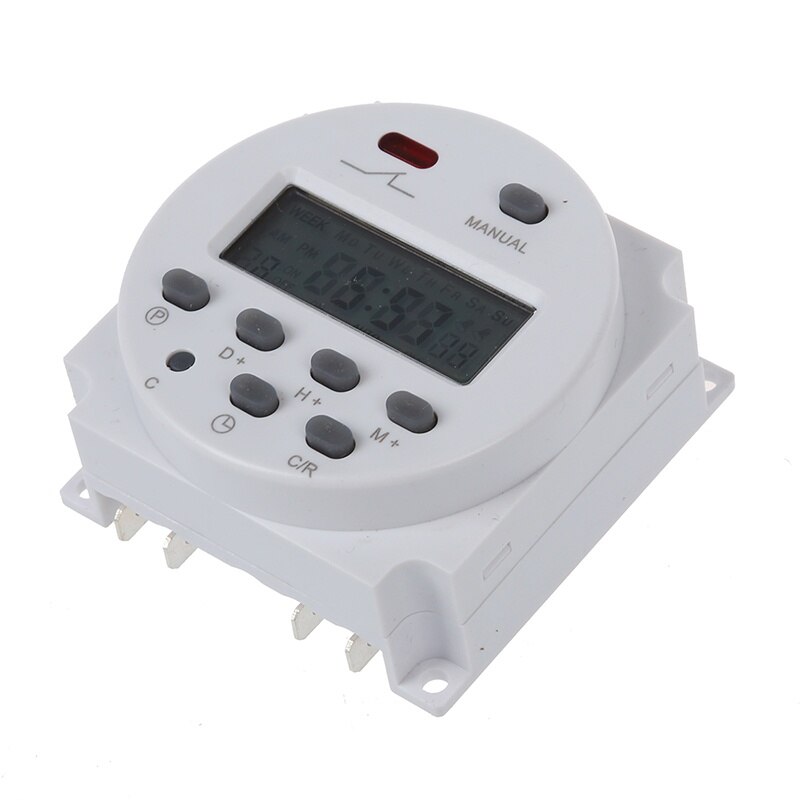 Switch, digital, programmable LCD, AC 220V-240V, 16A