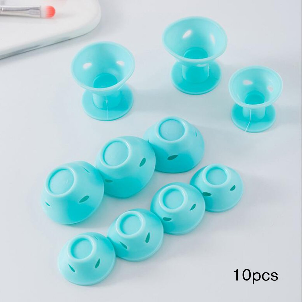 Herramientas de rizado, rulos De Seta, rulos, rulos, rollos de pelo para dormir, herramientas para rizos: Gris