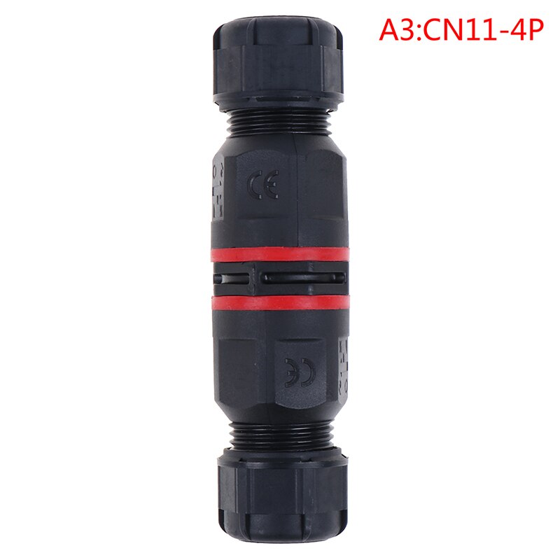 IP67/IP68 Waterproof connector T Shape 2/3Pin Cable Wire Gland Sleeve connector quick connect waterproof connector