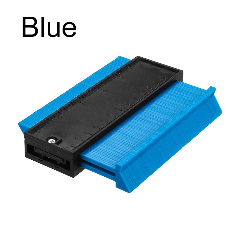 Standard 5 Width Wood Marking Tool Plastic Gauge Copy Gauge Duplicator Tiling Laminate Tiles For General Work: Blue