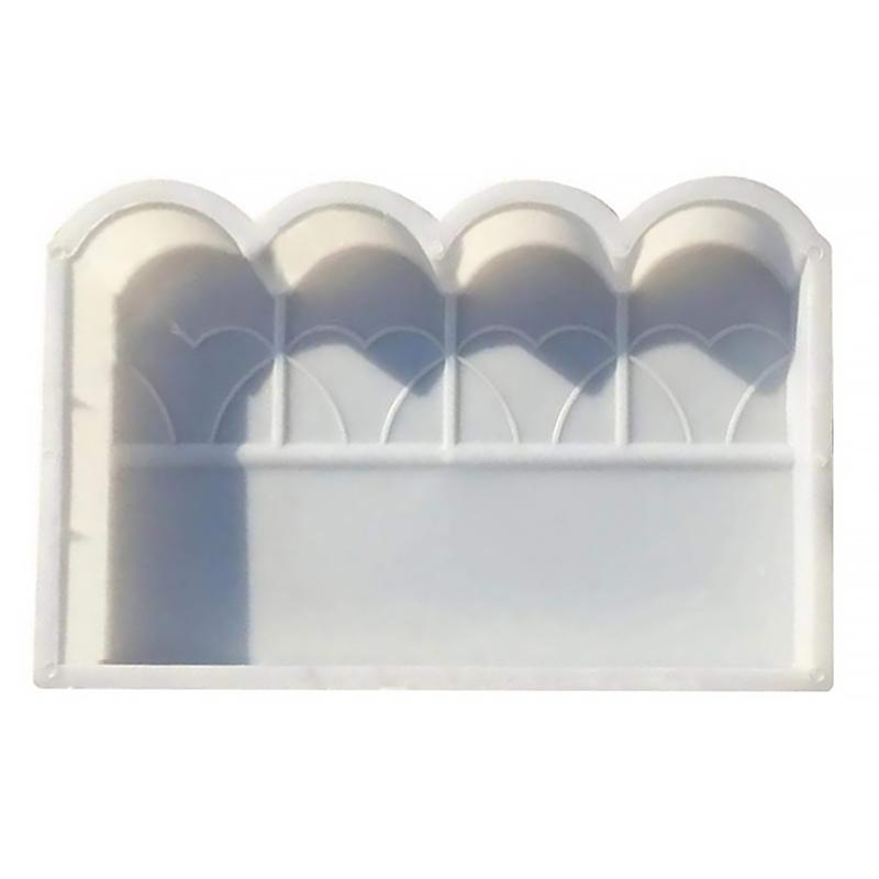 DIY Cement Brick Concrete Brick Mold for Outdoor Flower Bed Garden Lawn: Default Title