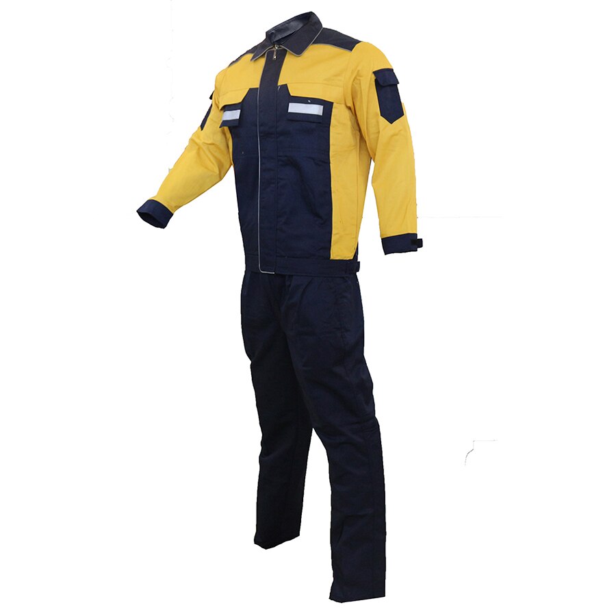 Work Uniform Long Sleeve Coveralls Protective Cloth Overalls for Worker Repairman Machine Auto Repair