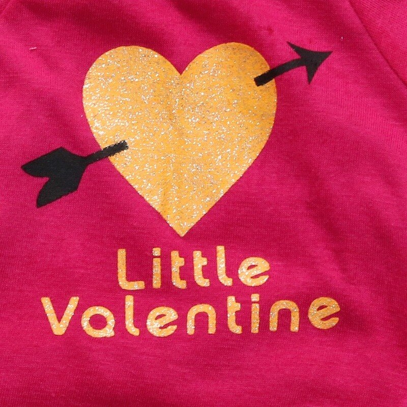 Imprimer coeur lettre chien vêtements mignon Raglan T-shirt pour chiens printemps automne deux jambes vêtements Rose Rose dessin animé fille Ropa Para