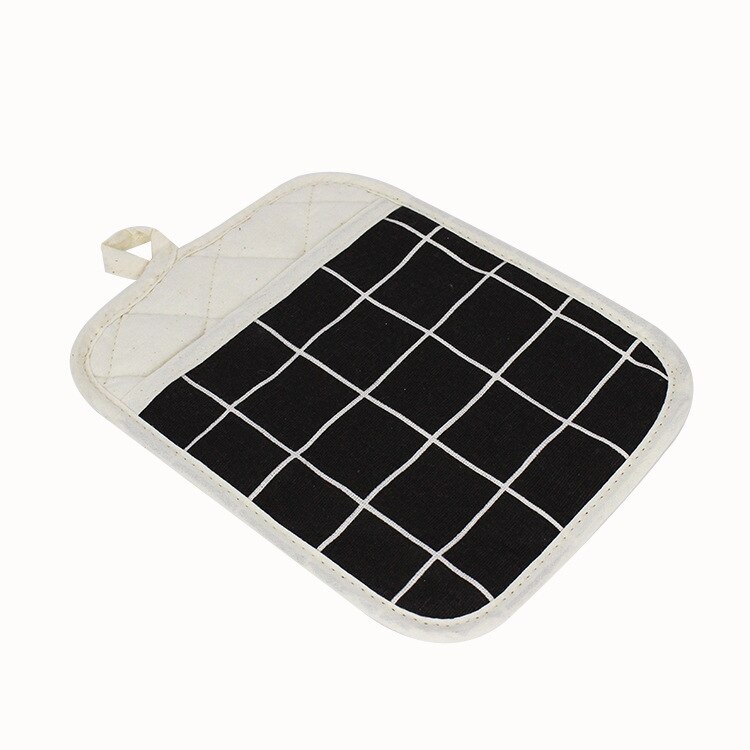 Almohadillas aislantes térmicas para cocina, manteles individuales multifunción de tela, doble uso: D
