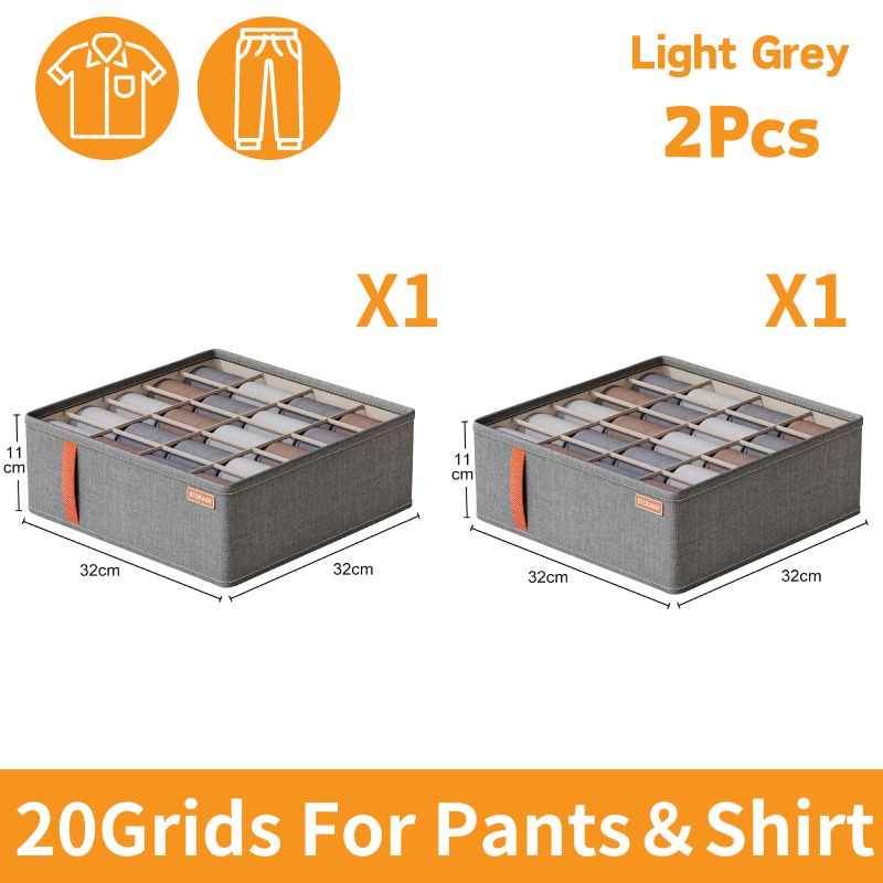 Organizery robić szuflad szafek Skarpetki Organizer bielizny Pudełko robić sypialni Szafa Organizer ubrań na bieliznę Organizer robić przechowywania skarpet: Kości słoniowej