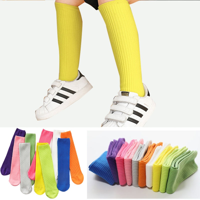 Children's Knee High Socks Kids Socks Toddlers Girls Long Soft Cotton socks for family sock