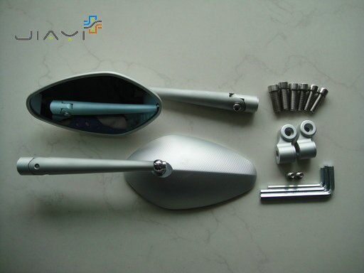 CNC 8mm 10mm Tomok Laterale Posteriore 3D Specchi per Kawasaki Z1000 Z750 R ER6F N W800 ER4N KLX250 KLX VN Serie VERSYS Z 1000 750 ER6N C