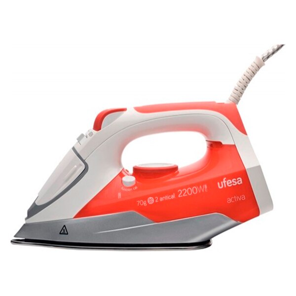 Ferro a vapor ufesa pv1000 0,25 l 20 g/min 2200w vermelho branco