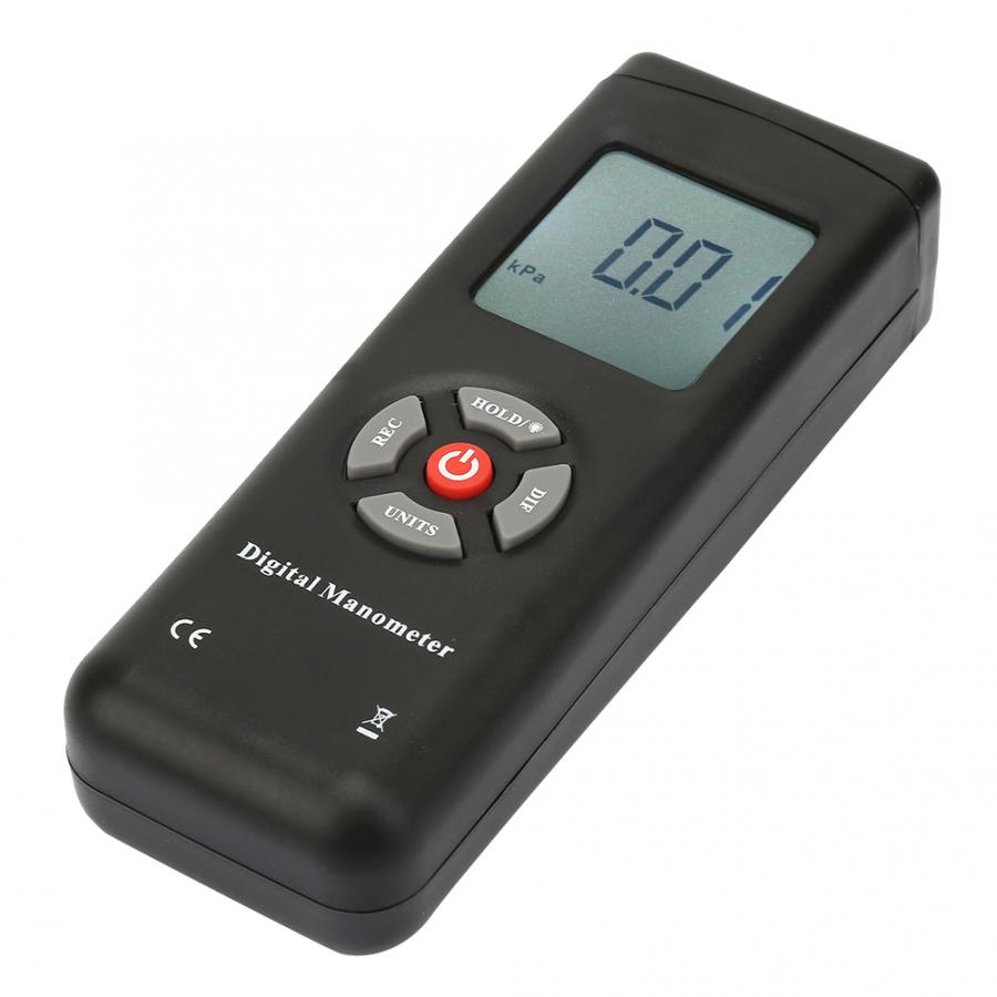 Pressure Gauge TL100 Digital Differential Pressure Gauge Handheld Differential Pressure Gauge Vacuum Gauge