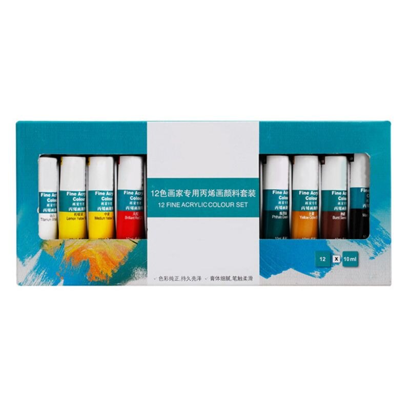 ABEIER Acrylverf voor kunstenaars, 56 kleuren, 60 ml flessen, rijk gepigmenteerd, waterdicht, niet giftig, premium kwaliteit, beginners, volwassenen en kinderen op canvas, stenen, hout