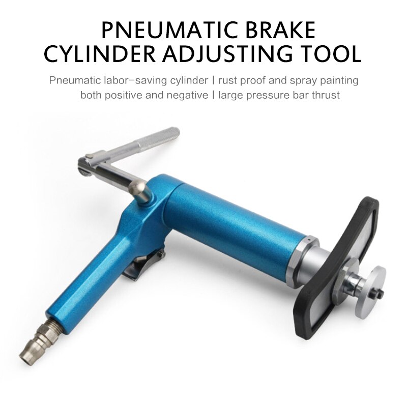 Bil pneumatisk bremsecaliper automatisk pneumatisk luft bak skivebremse caliper vind tilbake serviceverktøy bremsepumpe regulator bremse slave