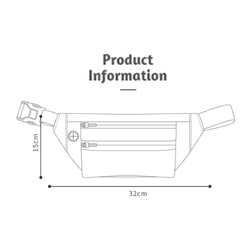 Taille Verpakking Zak Fanny Pack Voor Mannen &amp; Vrouwen Hip Bum Bag Met Verstelbare Riem En Oortelefoon Jack Voor Buitenshuis workout Reizen Pr