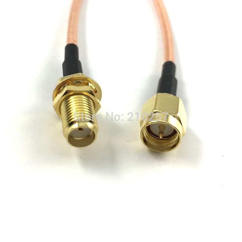 Cable Coaxial SMA macho a hembra, 10cm, antena RF de red WLAN, RG316, 1 ud.