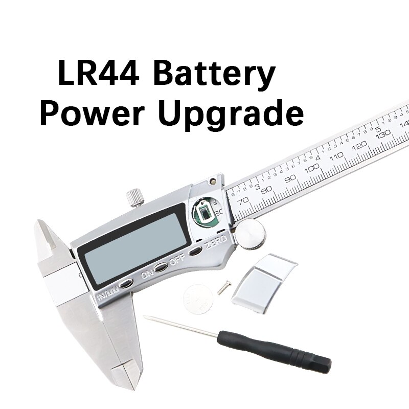 Electronic Digital Caliper Inch/Metric Conversion 0-150/200/300mm Stainless Steel LCD Screen Extreme Accuracy Measuring Tool
