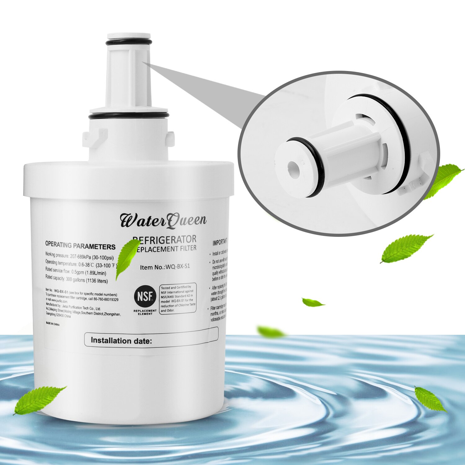 Replace Samsung Products DA29-00003F DA29-00003G DA29-00003B DA29-00003A Aqua-Pure Plus Refrigerator Water Filter 3 Packs