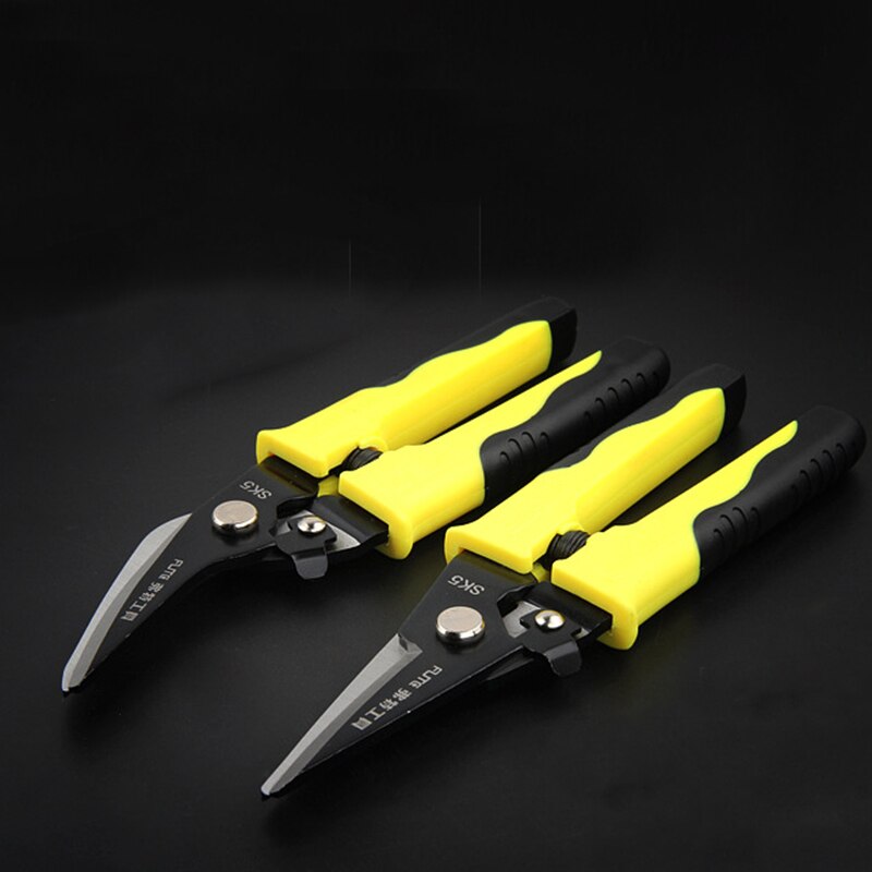 1pcs chrome vanadium alloy steel Electrician scissor cable cutter wire thin sheet metal cut tool