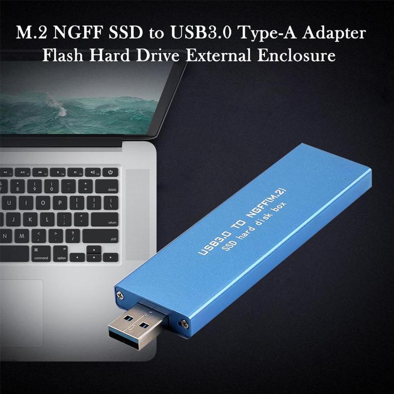 USB 3.0 to m. 2 (NGFF) SSD external storage box support rate to disk transmission hard up 5Gbps removable box B1R1