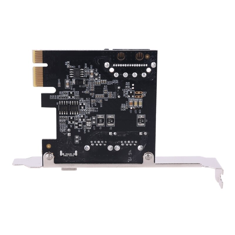 Pcie pci express naar usb 3.1 type -c 2- poort usb 3.0 type-a riser-uitbreidingskaart