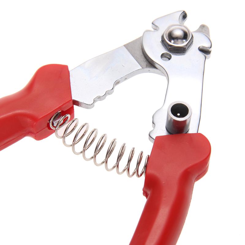 Stainless Steel Bicycle Brake Cable Cutter Bike Mountain BMX Brake Gears Wire Cable Cutting Tool bisiklet aksesuar Red Color