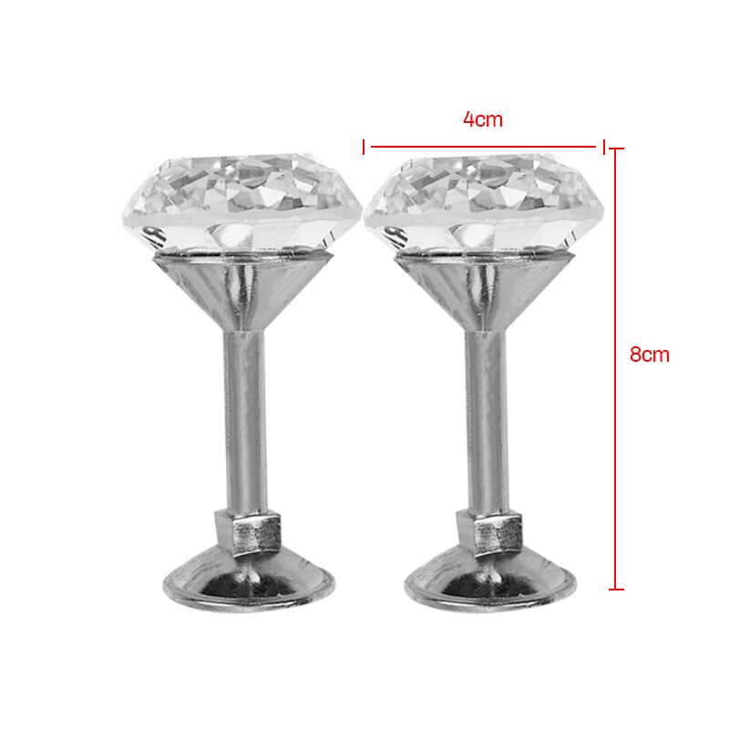 Metal Crystal Wall Curtain Tieback Decorative Curtain Tie Back Hooks Home Curtain Fix Hanger Decor Durable Home Practical Window