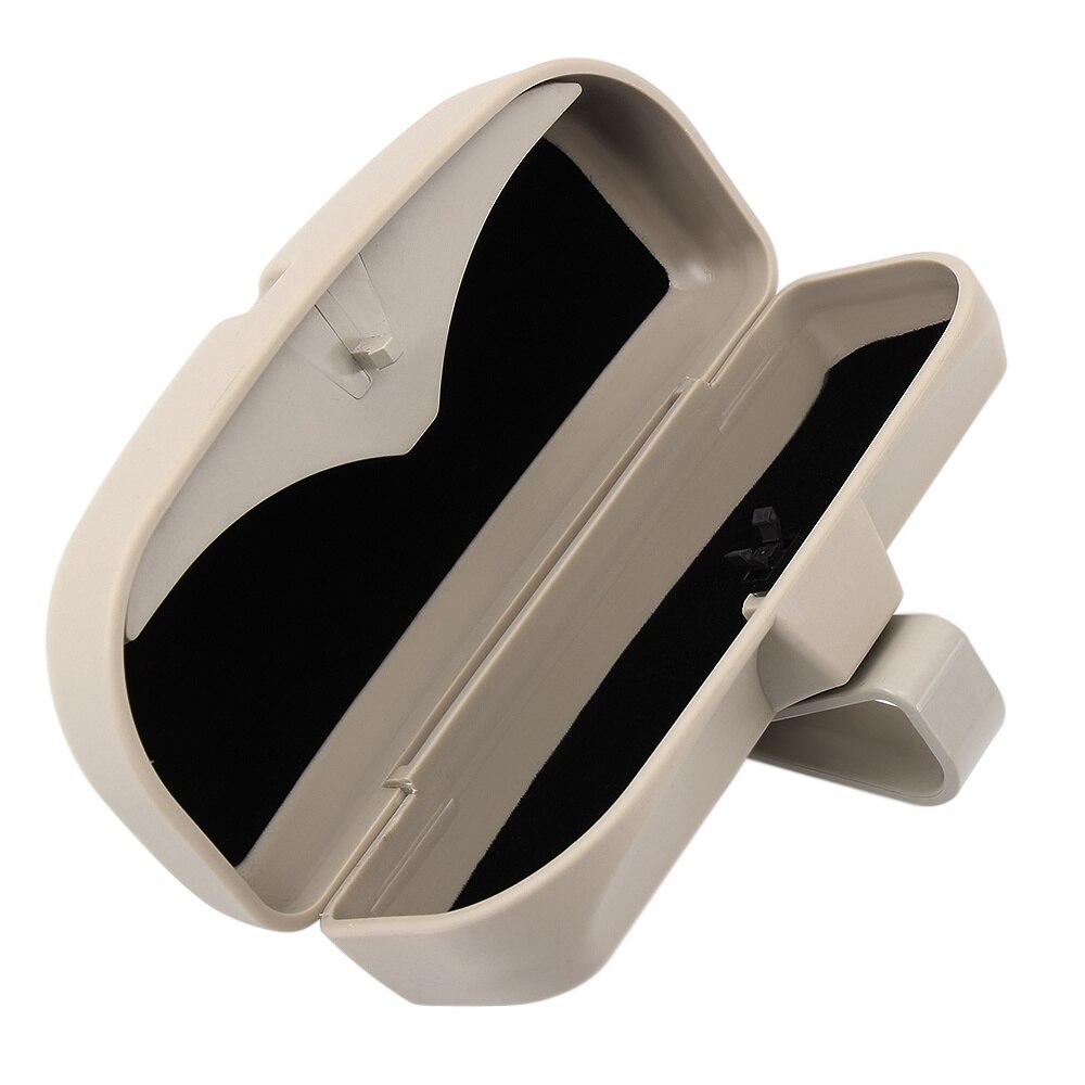 Glasses Case Organizer Box Sunglasses Holder Storage Pockets For Ford Focus MK2 MK3 MK4 ST Fiesta Ecosport Everest Mondeo Kuga: A Style  Beige