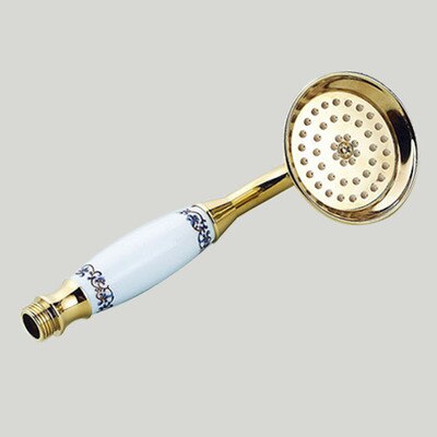 Bathroom Brass Hand Shower Head Shower Faucet Replace Handshower Sprayer Head: 6