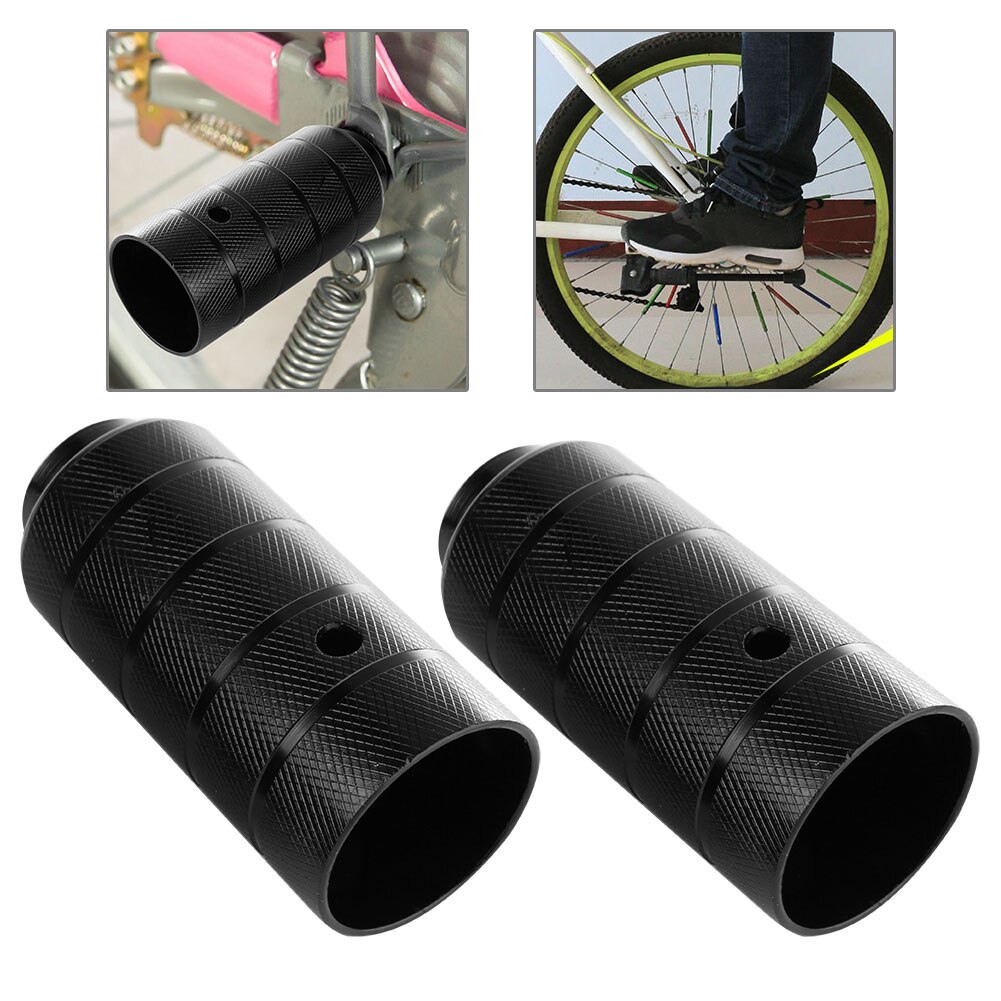 Sykkel fotstativ pinner stål sykkel tilbehør bmx aksel knagg sykkel sykkel foran bakaksel aksel sylinder pedal