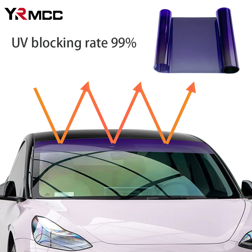 Auto Frontscheibe Aufkleber Auto Glas Sonnenschirm Schutz Film Wärmedämmung Sonnenschutz Wasserdichte Folien Auto Zubehör