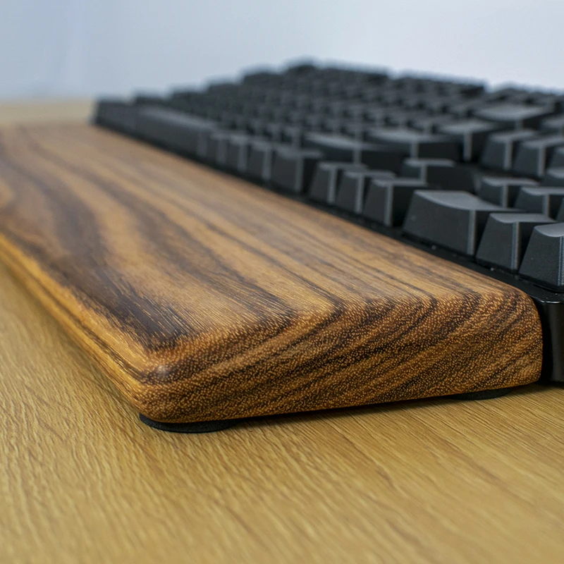 Handballenauflage aus massivem Holz, individuelle Tastatur, Handgelenkauflage aus Holz, Birnenholz, Eiche, Handfläche, betonen für 68/87/98/100/104 Tastaturspielzubehör