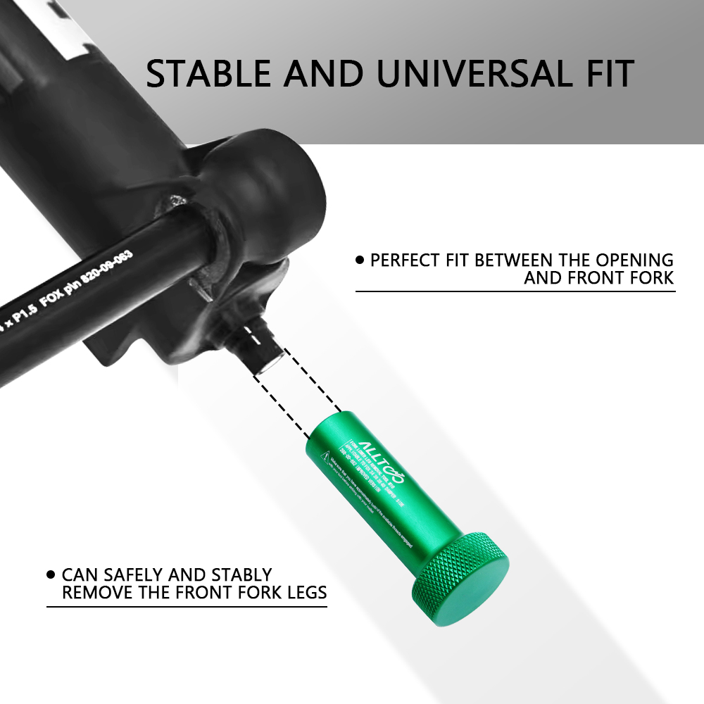 Fahrrad Vorne Professionelle Fuchs Gabel Frühling Dämpfer Extraktion Werkzeug Aluminium Reparatur Demontage Werkzeuge 32 34 36 38 40mm SC TC