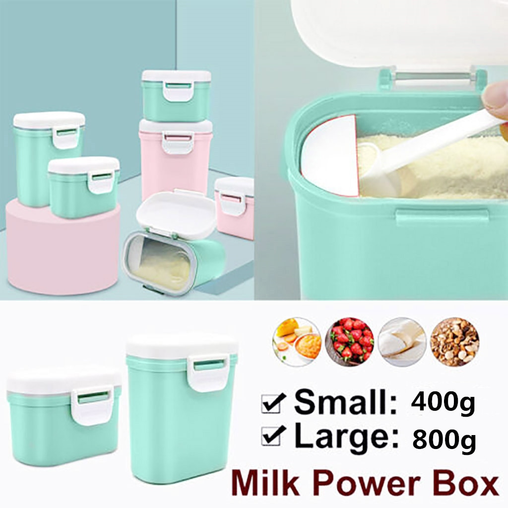 Baby Formule Melk Opslag Zuigelingen Draagbare Melkpoeder Formule Dispenser Voedsel Container Opslag Voeden Box For Kids Voedsel Pp Doos