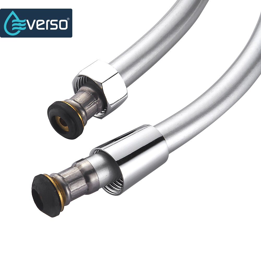 EVERSO 1.5 m PVC Flexibele Doucheslang Bad Douche Set Accessoires explosieveilige Buizen