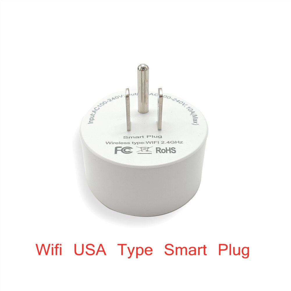 Smart Plug UK EU USA Multi Plug Tuya Smart Life APP Control Works With Alexa Google Assistant Wifi/Zigbee Socket Wifi Smart Plug: Wifi USA Standard