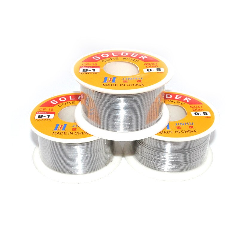0.5mm 100g 63/37 étain soudure soudure fer fil plomb colophane noyau Flux bobine