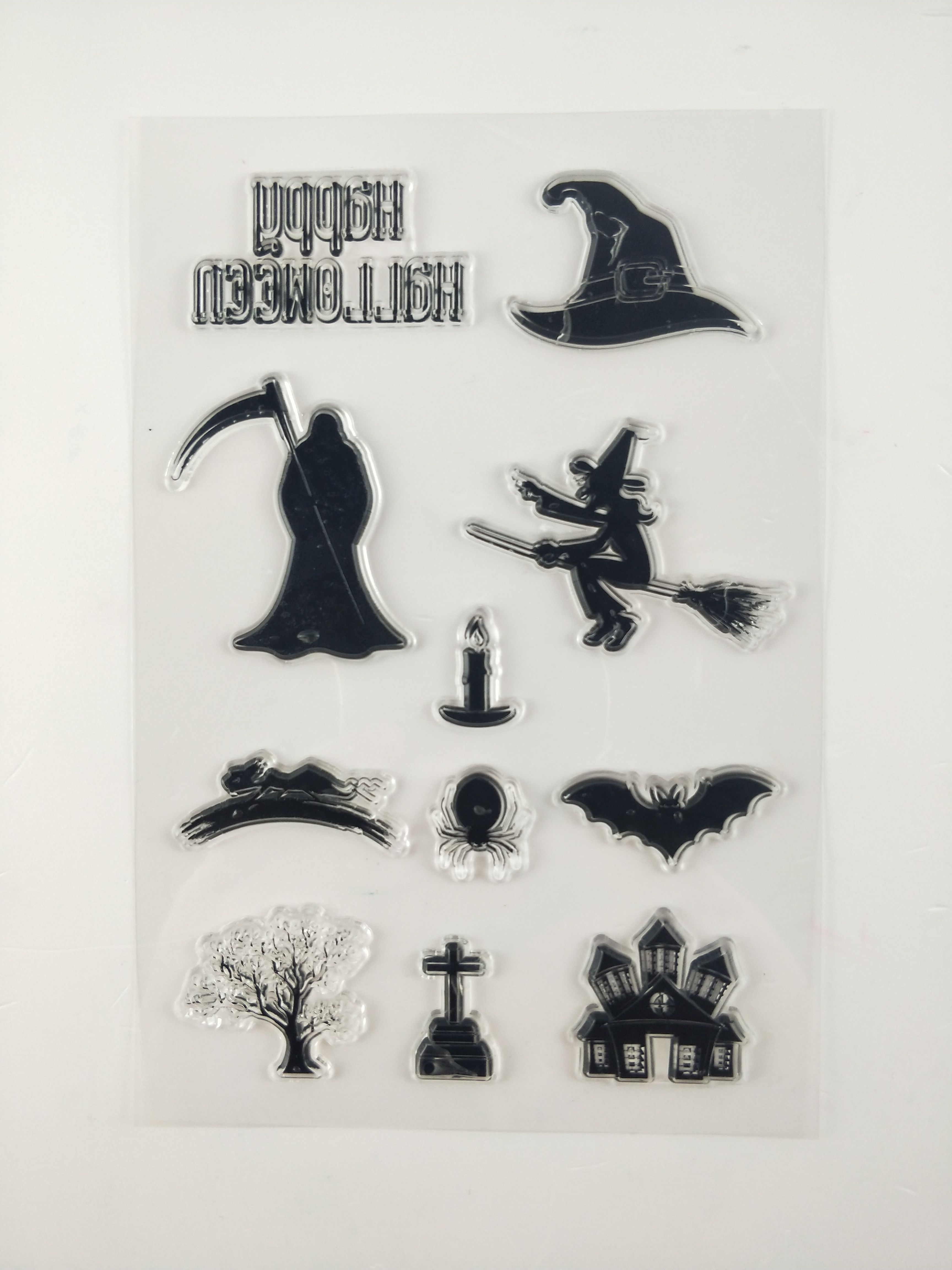 Stempel Retro Heksen Grafische Diy Signet Handgemaakte Transparante Afdichting Hergebruik Versiering Silicagel Dagboek Ambachtelijke Productie