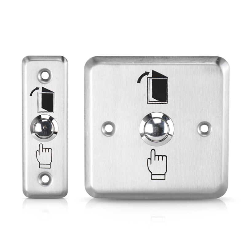 1Pcs Stainless steel Door Control Switch Electronic Door lock Automatic Door access control system switch Contact Metal Switch